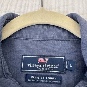 Vineyard Vines Blue Classic Fit Shirt